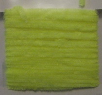 round chenille 3mm. fl. yellow Textreme